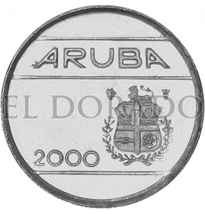 Aruba 5 Centavos 2001 KM 1