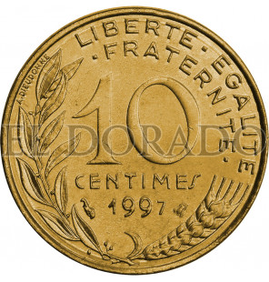 10 Céntimos 1962-2001 KM 929