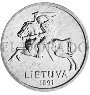 Lituania 1 Centas 1991 KM 85