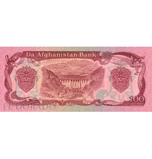 Afganistán 100 Afghanis 1991 Pick 58c - 2