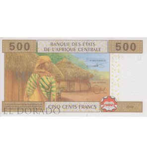 Camerún 500 Francos 2002 Pick 206Ud - 2
