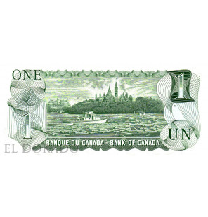 Canadá 1 Dólar 1973 Pick 85c - 2