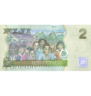 Fiyi 2 Dólares 2012 ND Pick 109b - 2