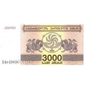Georgia 3.000 Kuponi 1993 Pick 45 - 1