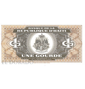 Haití 1 Gourde 1992-1993 Pick 259a - 2