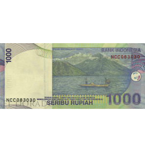 Indonesia 1.000 Rupias 2009 Pick 141j - 2