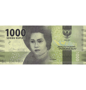 Indonesia 1.000 Rupias 2016 Pick 154a - 1