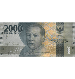Indonesia 2.000 Rupias 2016 Pick 155a - 1