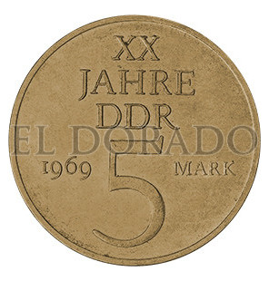Alemania, carpeta revolución pacífica (16 monedas de metal base) Año 1949-2001  KM diff. - 5