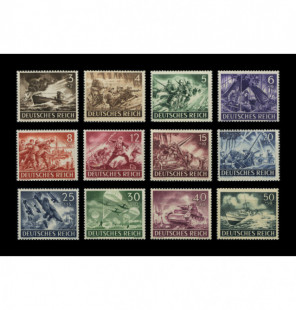 Alemania colección de sellos del día de la Wehrmacht de 1943 - 3