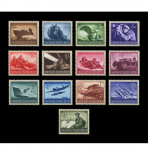 Alemania colección de sellos del día de la Wehrmacht de 1944 - 3