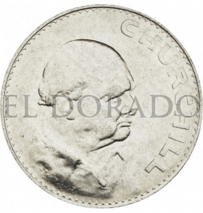 Reino Unido panel de la colección Churchill (1 billete, 1 moneda) - 4