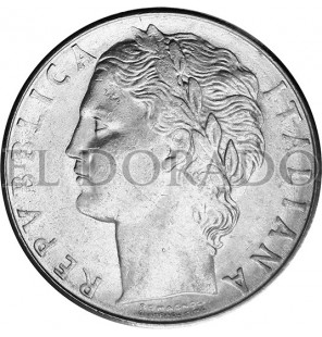 Italia 100 Liras Año 1956-1989 KM 96a - 3