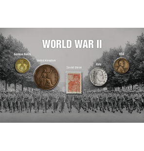 Mundo segunda guerra mundial Año 1939-1945 KM diff. - 1