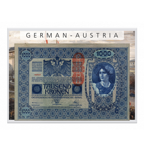 Austria  1.000 Coronas Año 1919 Pick 59 - 1