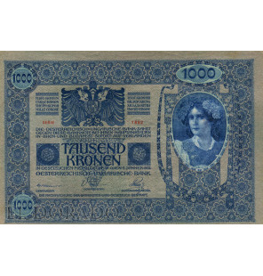 Austria  1.000 Coronas Año 1919 Pick 59 - 4