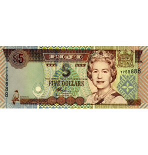 Fiyi 5 Dólares 2002 ND Pick...
