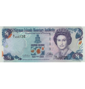 Islas Caimán 1 Dólar...