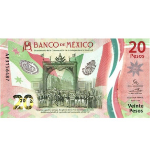 México 20 Pesos 2021 Pick...