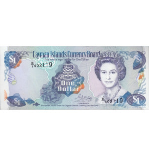 Islas Caimán 1 Dólar 1996...