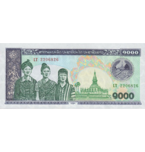 Laos 1000 Kip 1998 Pick...
