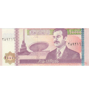 Irak 10000 Dinares 2002...