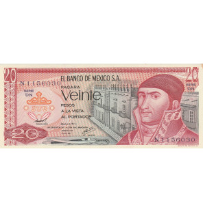 México 20 Pesos 1977 Pick...