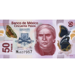México 50 Pesos 2019 Pick 123