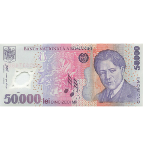 Rumanía 50.000 Lei 2001...