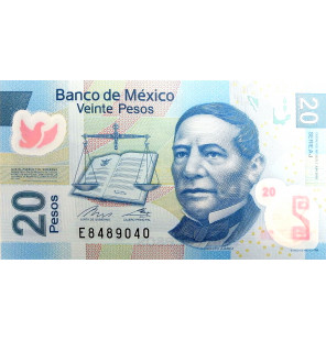 México 20 Pesos 2018 Pick 122