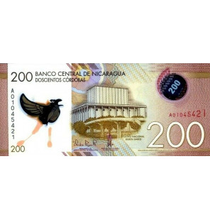 Nicaragua 200 Córdobas 2014...