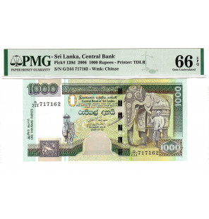 Sri Lanka 1000 Rupias 2006...