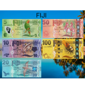 Fiyi 5,10,20,50,100 Dólares...