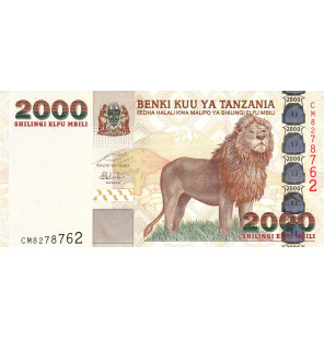 Tanzania 2000 Shillings...