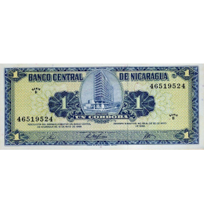 Nicaragua 1 Córdoba 1968...