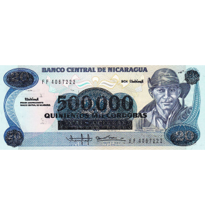 Nicaragua 500.000 Córdobas...