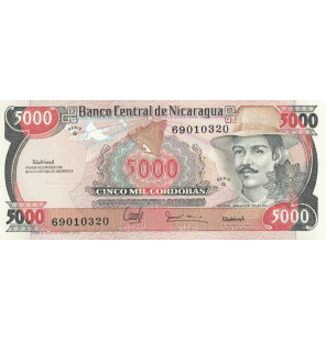 Nicaragua 5000 Córdobas...