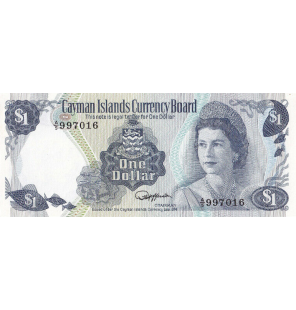 Islas Caimán 1 Dólar 1974...