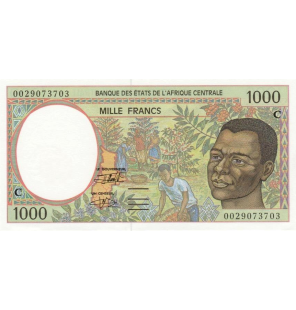 Congo 1000 Francos 2000 ND...