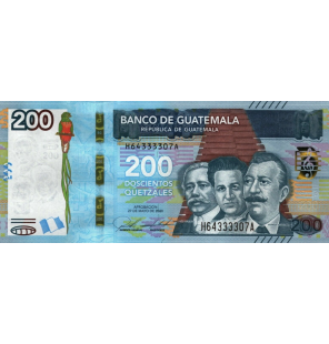 Guatemala 200 Quetzales...