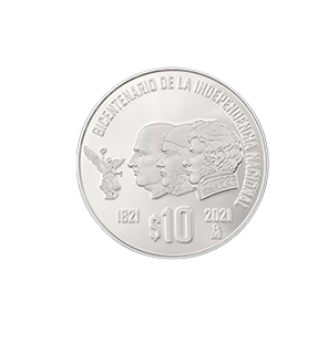Mexico 10 Pesos 2021...