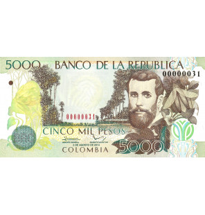 Colombia 5.000 Pesos 2014...