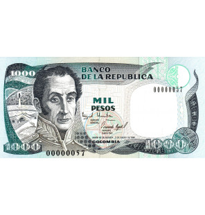 Colombia 1000 Pesos 1994...