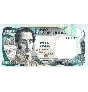 Colombia 1.000 Pesos 1994...