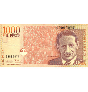 Colombia 1.000 Pesos 2015...