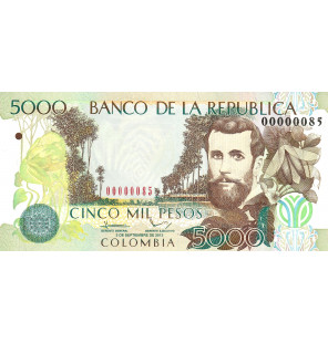 Colombia 5.000 Pesos 2014...