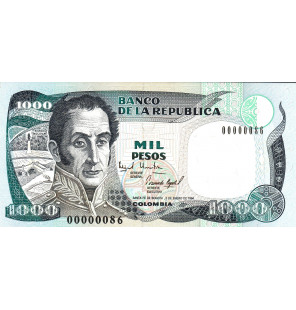 Colombia 1.000 Pesos 1994...