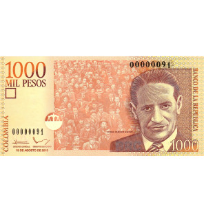 Colombia 1.000 Pesos 2015...