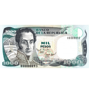 Colombia 1.000 Pesos 1994...