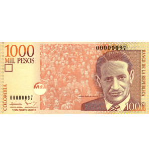 Colombia 1.000 Pesos 2015...